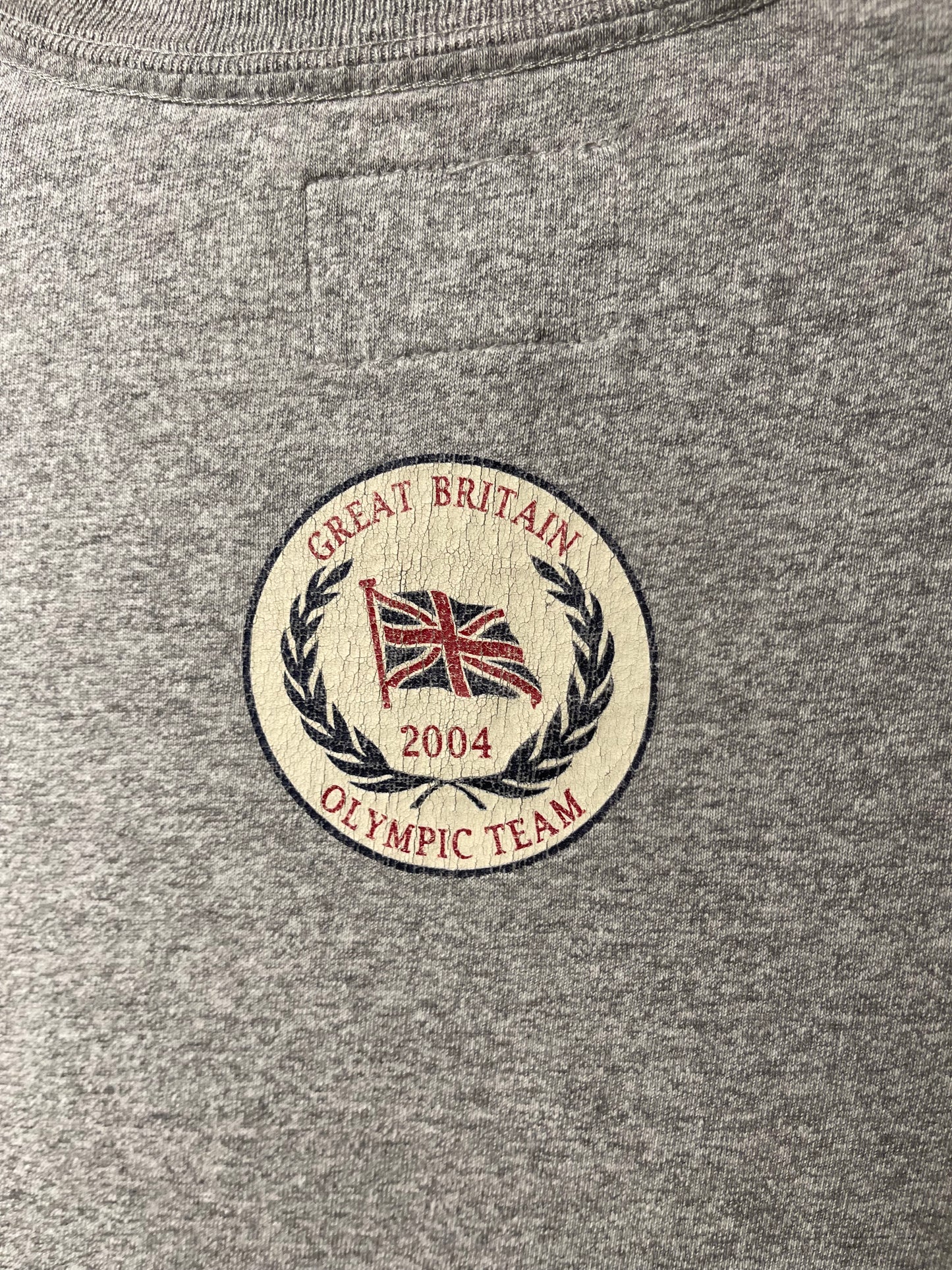 2004 Great Britain Roots Olympic Vintage T-shirt|Medium