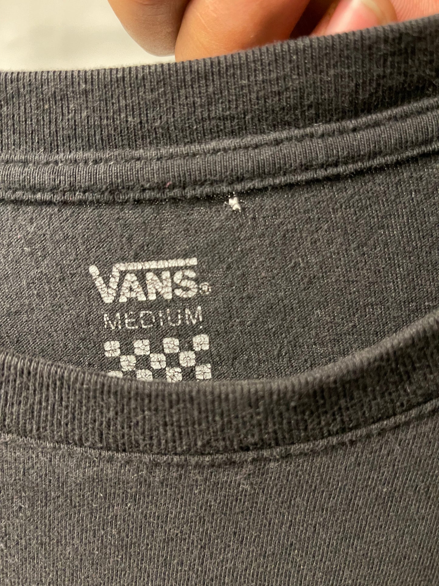 Vintage Vans Off The Wall Long-Sleeve|Medium