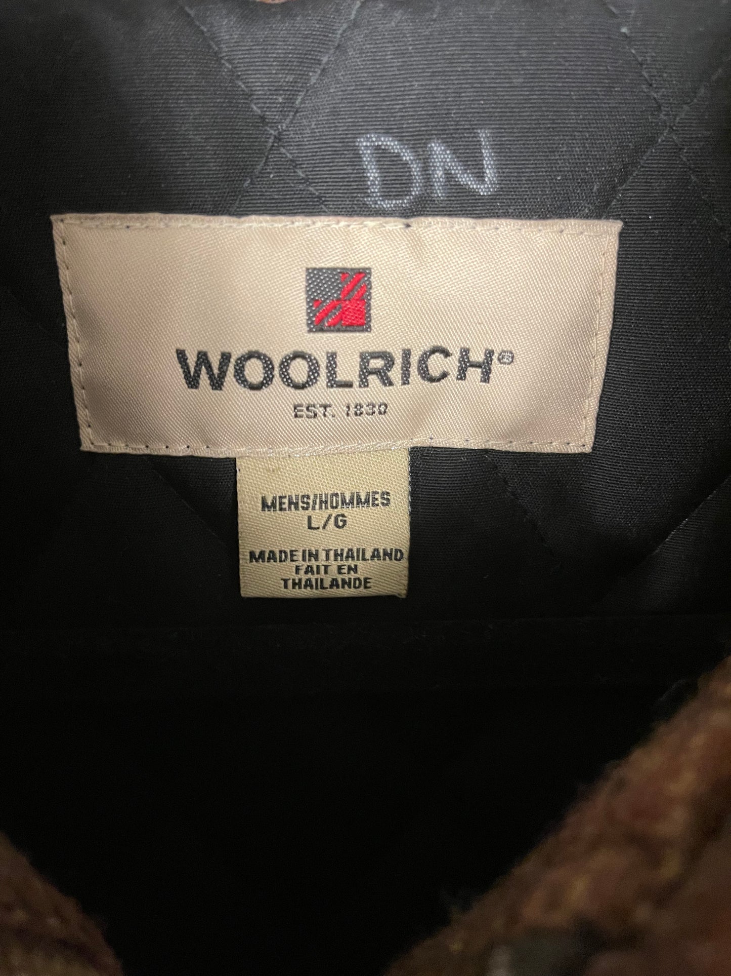 Woolrich Plaid coat|Large