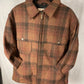 Woolrich Plaid coat|Large